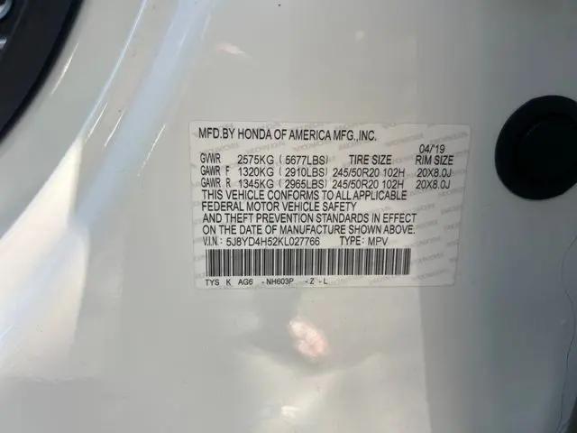 2019 Acura MDX Tech Pkg