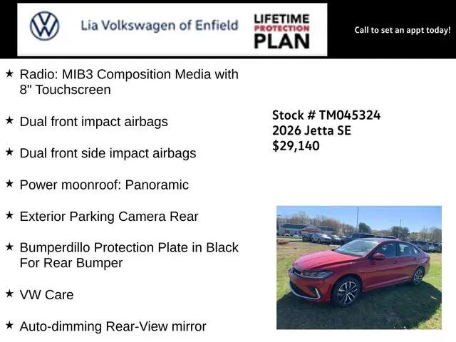 2026 Volkswagen Jetta SE