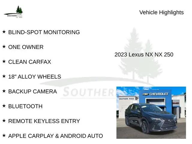 2023 Lexus NX NX 250