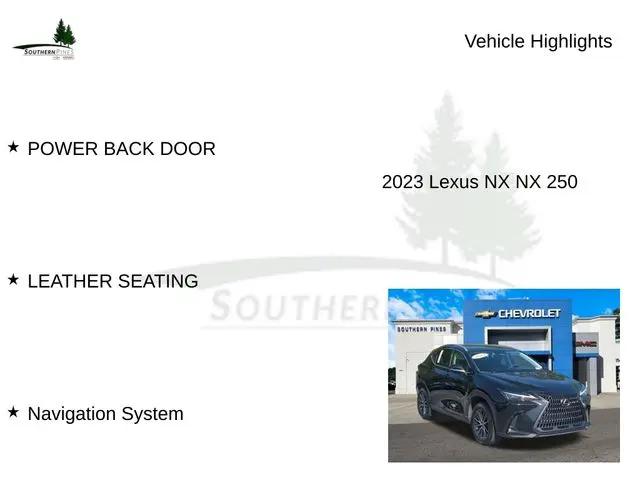 2023 Lexus NX NX 250