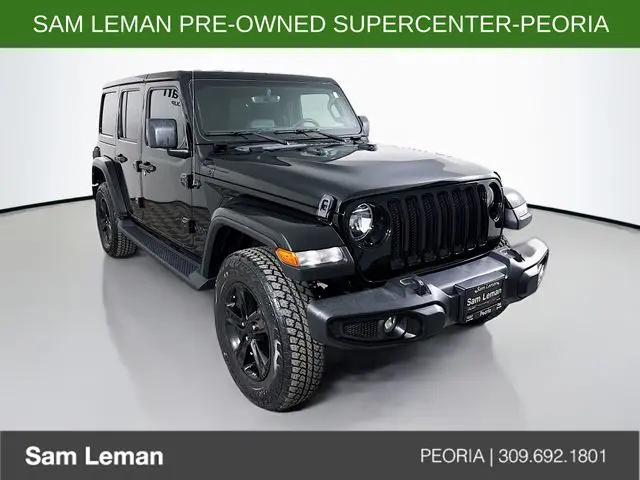 2022 Jeep Wrangler Unlimited Sahara Altitude 4x4 for sale in Peoria, IL