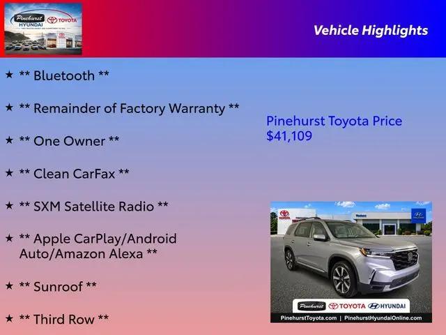 2025 Honda Pilot Touring