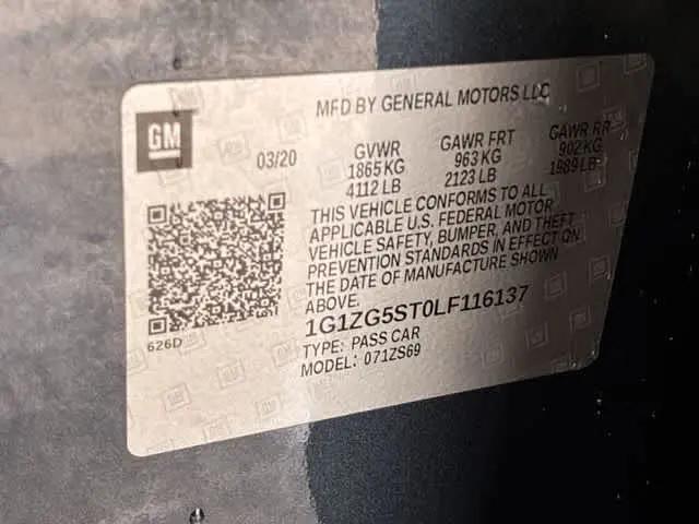 2020 Chevrolet Malibu FWD RS