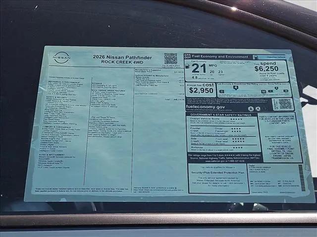 2026 Nissan Pathfinder Rock Creek
