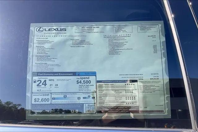2026 Lexus RX 350 Premium