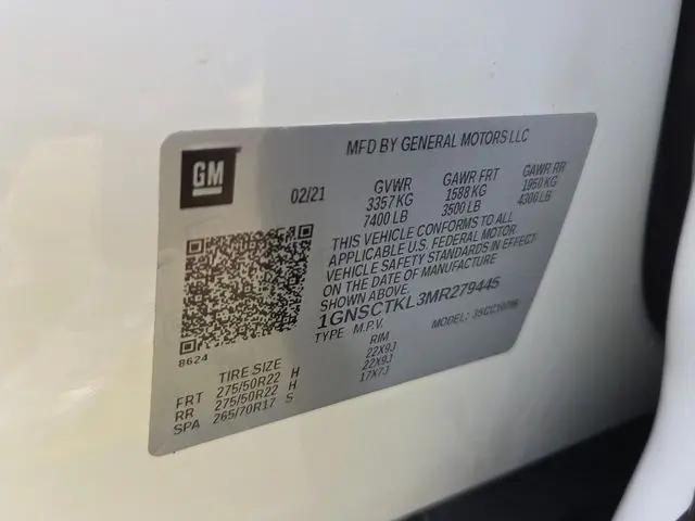 2021 Chevrolet Tahoe 2WD High Country