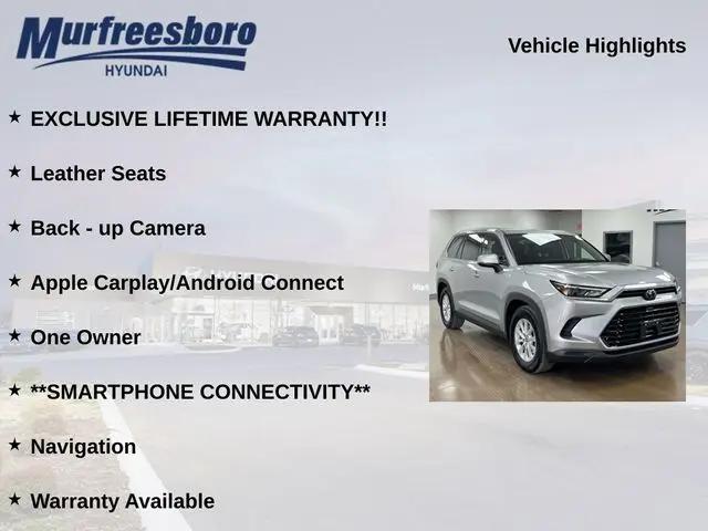 2025 Toyota Grand Highlander XLE