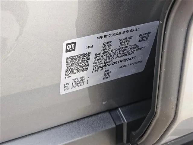 2026 Chevrolet Tahoe LT