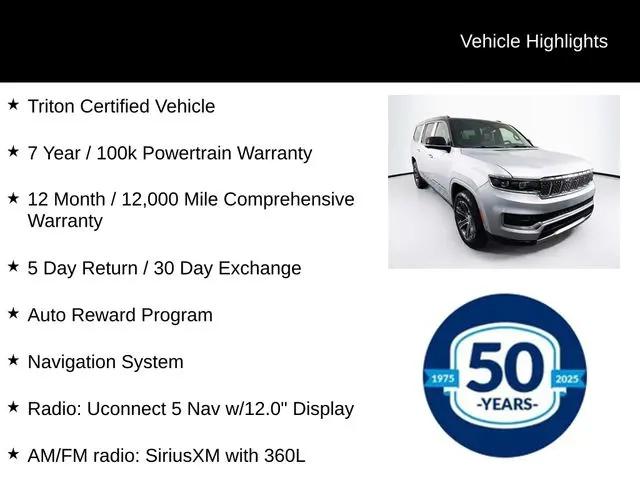 2024 Jeep Grand Wagoneer L 4x4