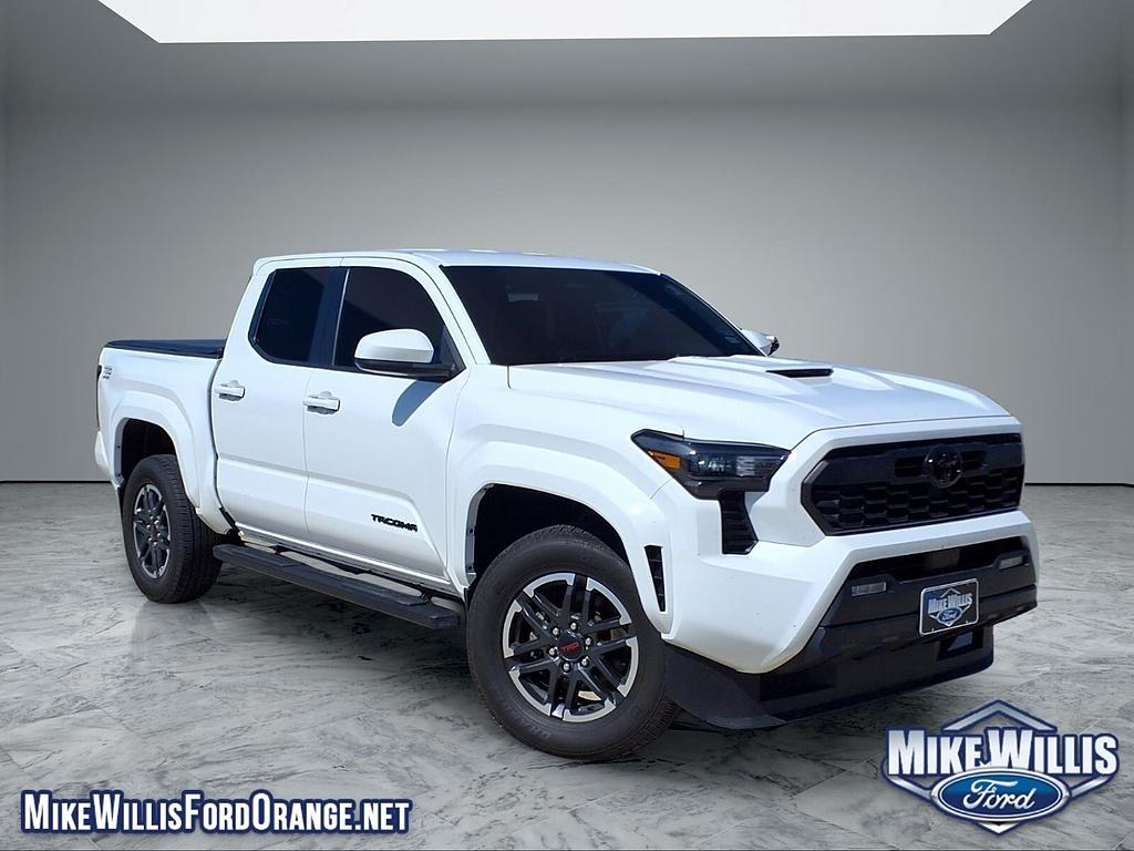 Ice Cap 2024 Toyota Tacoma TRD Sport Double Cab RWD Pickup Truck 4X2 8-Speed Automatic