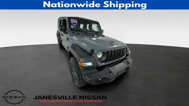 2024 Jeep Wrangler 4-Door Sport S 4x4 for sale in Janesville, WI