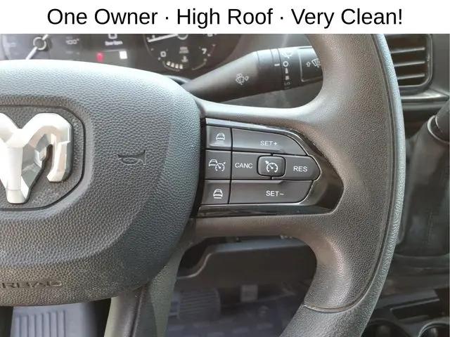 2024 Ram ProMaster 2500 Cargo Van Tradesman High Roof 159" WB w/Pass Seat