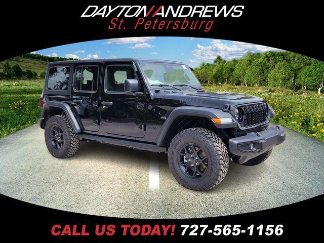 2025 Jeep Wrangler 4-Door Willys 4x4 for sale in Clearwater, FL