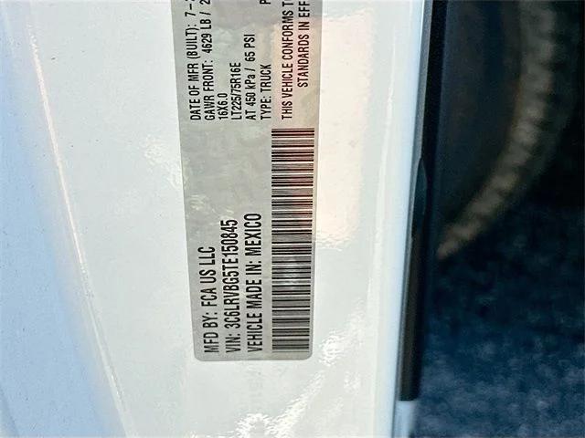 2026 Ram ProMaster Cargo Van Tradesman High Roof 136" WB w/Pass Seat