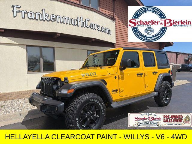 2021 Jeep Wrangler Willys 4x4 for sale in Frankenmuth, MI