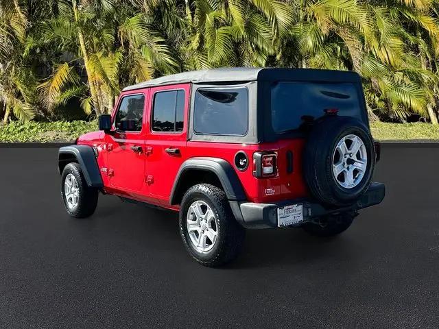 2018 Jeep Wrangler Unlimited Sport S 4x4