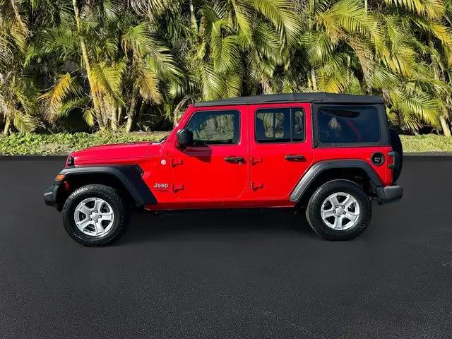 2018 Jeep Wrangler Unlimited Sport S 4x4
