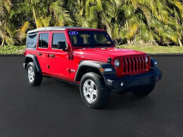 2018 Jeep Wrangler Unlimited Sport S 4x4
