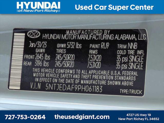 2023 Hyundai Santa Cruz Limited