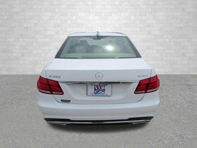 2016 Mercedes-Benz E 350 4MATIC