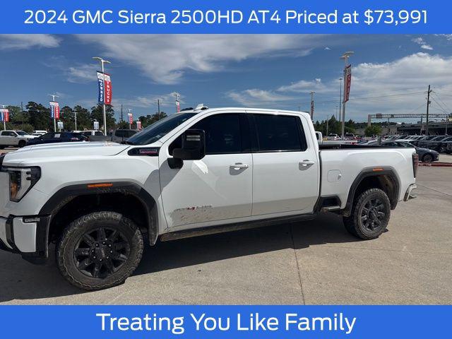 2024 GMC Sierra 2500HD 4WD Crew Cab Standard Bed AT4 for sale in Conroe, TX