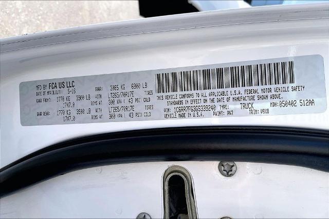 2016 Ram 1500 Tradesman