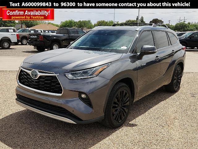 2021 Toyota Highlander Hybrid Platinum for sale in Lubbock, TX