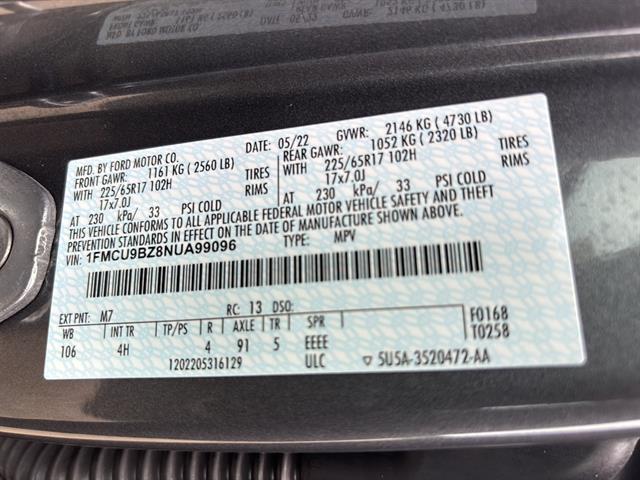 2022 Ford Escape SE Hybrid