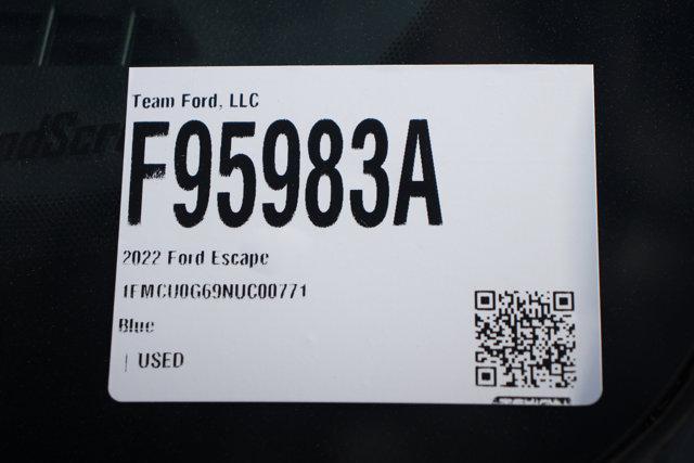 2022 Ford Escape SE