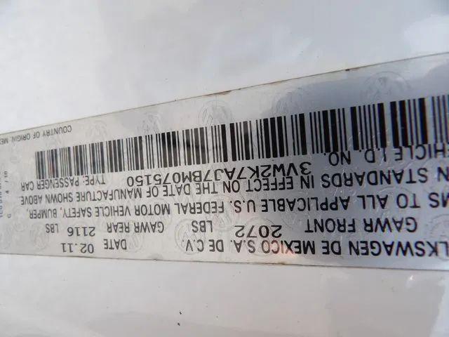 2011 Volkswagen Jetta 2.0L S