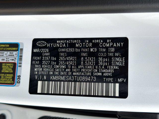 2026 Hyundai Palisade Calligraphy