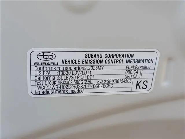 2025 Subaru Crosstrek Premium
