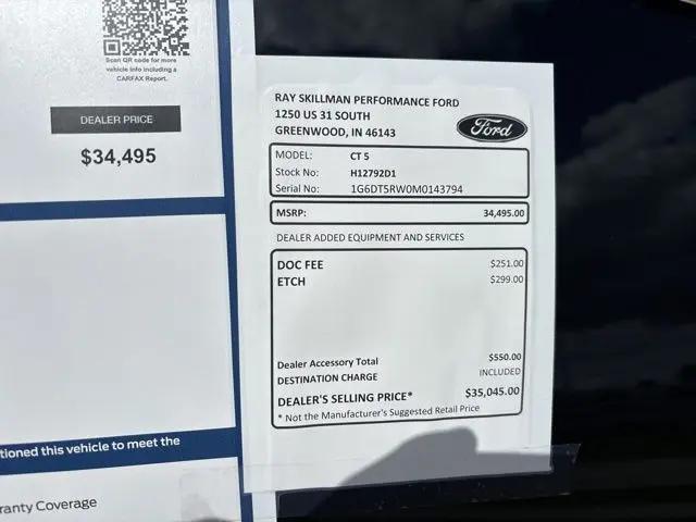 2021 Cadillac CT5 Premium Luxury
