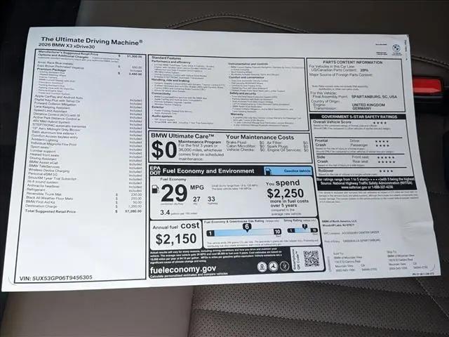 2026 BMW X3 30 xDrive