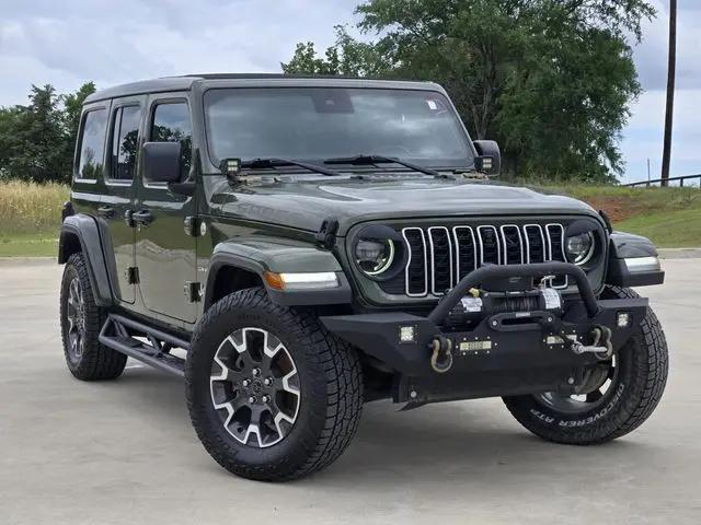 2024 Jeep Wrangler 4-Door Sahara 4x4 for sale in Denison, TX