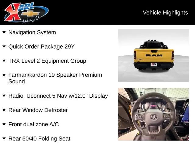 2023 Ram 1500 TRX Crew Cab 4x4 5'7" Box