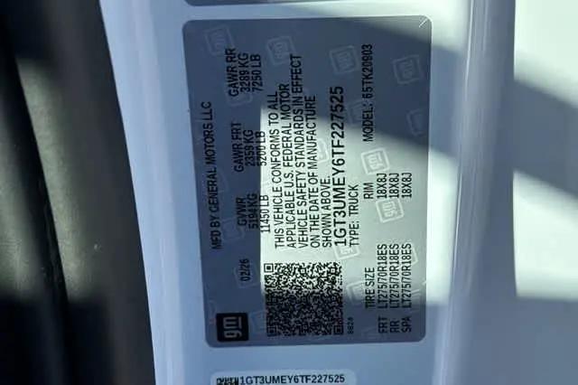 2026 GMC Sierra 2500HD Regular Cab, Long Bed, SLE, 4WD