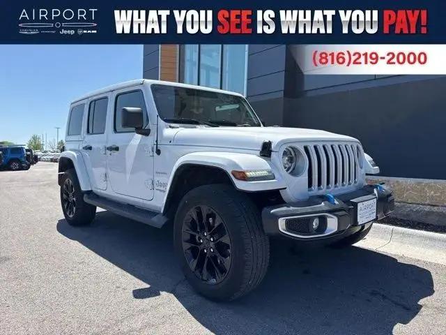2022 Jeep Wrangler 4xe Unlimited Sahara 4x4 for sale in Platte City, MO