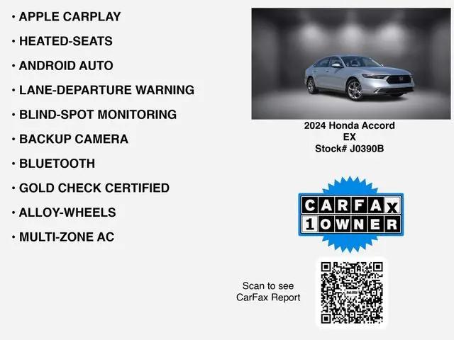 2024 Honda Accord EX
