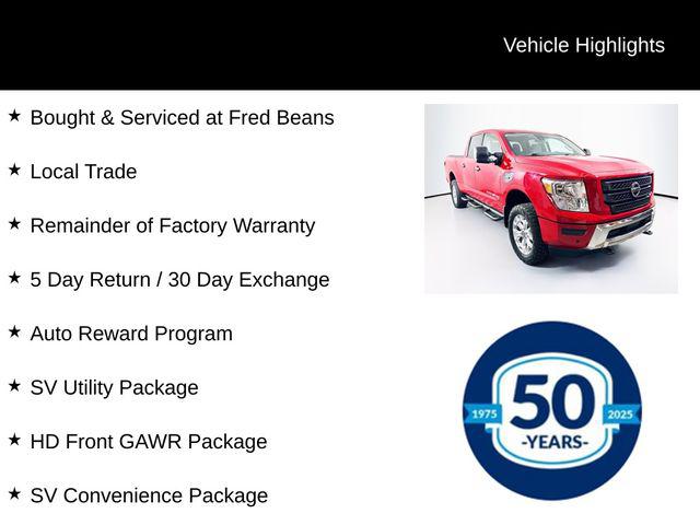 2022 Nissan Titan XD Crew Cab SV 4x4