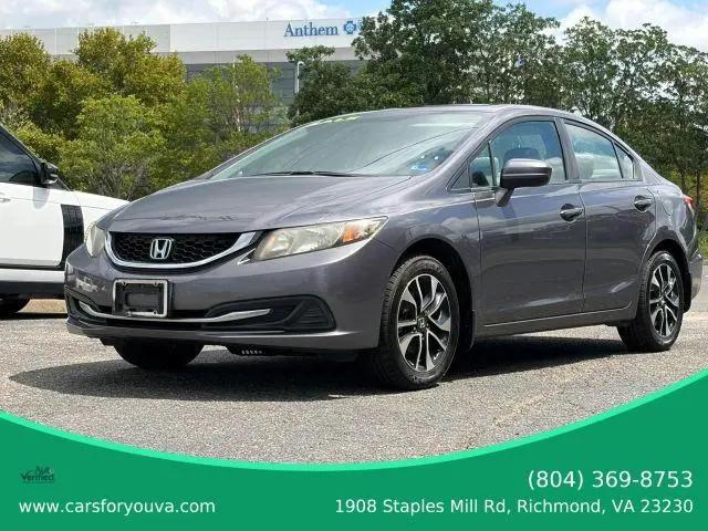 2015 Honda Civic EX for sale in Richmond, VA