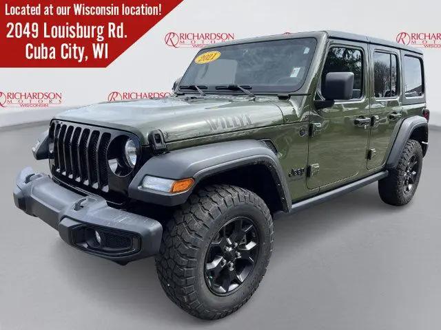 2021 Jeep Wrangler Willys Sport 4x4 for sale in Cuba City, WI