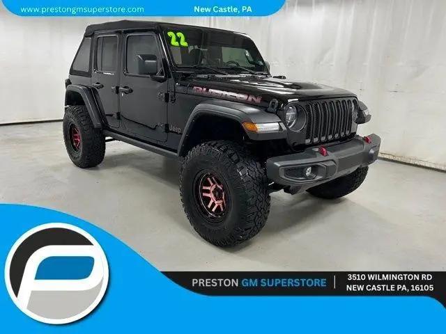 2022 Jeep Wrangler Unlimited Rubicon 4x4 for sale in New Castle, PA