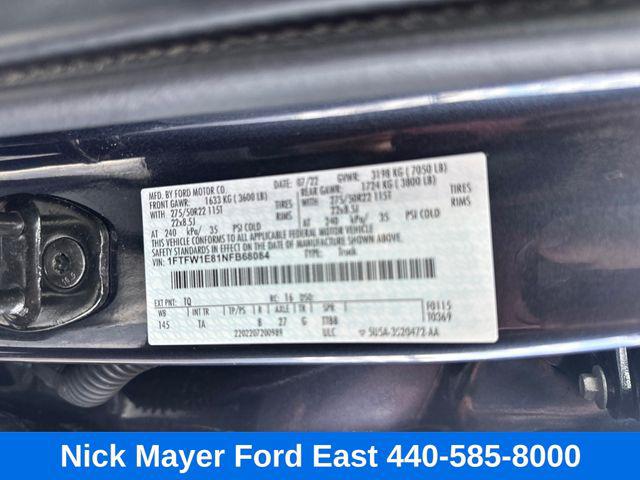 2022 Ford F-150 Limited
