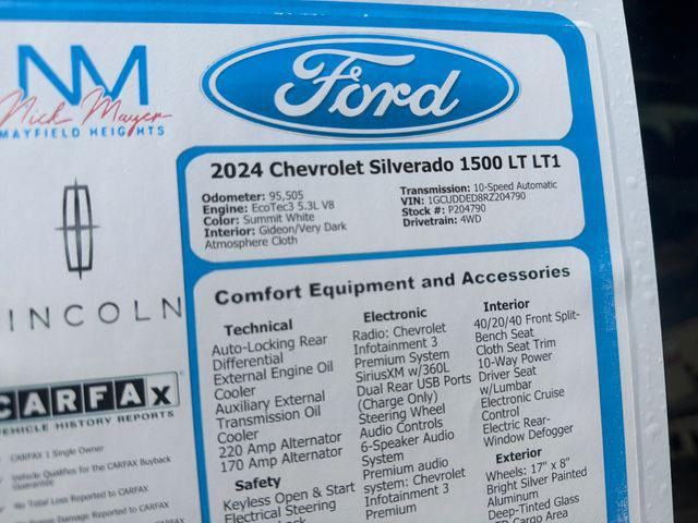 2024 Chevrolet Silverado 1500 4WD Crew Cab Short Bed LT