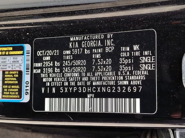 2022 Kia Telluride EX
