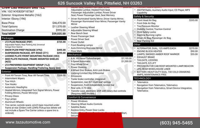 2013 Chevrolet Silverado 2500HD LTZ