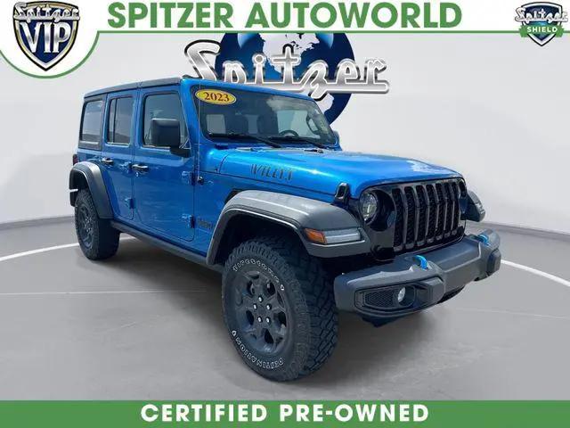 2023 Jeep Wrangler 4xe 4x4 for sale in Findlay, OH