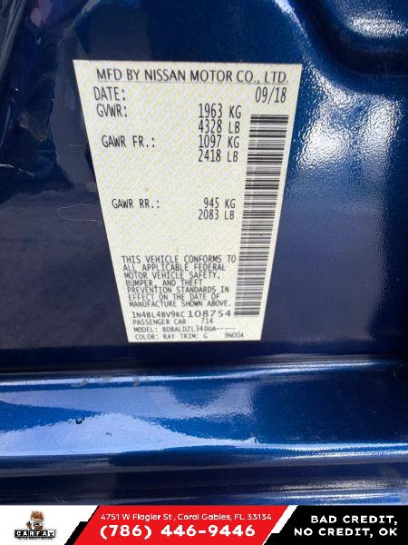 2019 Nissan Altima 2.5 S