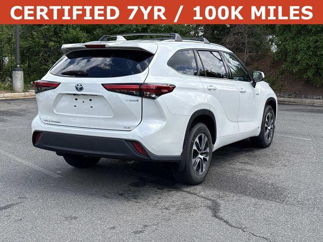 2021 Toyota Highlander Hybrid XLE 2021 Toyota Highlander Hybrid XLE